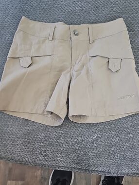 Marmot Women's Ginny Hiking Khaki Outdoor Cargo Shorts